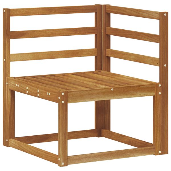 vidaXL Комплект дивани за открито 8 pcs Естествен