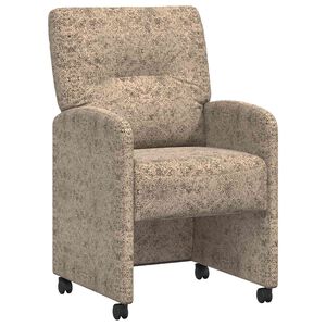 vidaXL Столове с Колела с колела 2 pcs Светлосиво 57 x 67 x 95 см