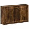 vidaXL Стенно шкафче за обувки EDE 71 x 17 x 43 см Инженерна дървесина