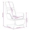 vidaXL Релакс стол с опора за крака, розов, кадифе