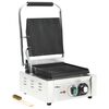 vidaXL Оребрен контактен грил неръждаема стомана 1800 W 31x30,5x20 см