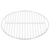 vidaXL Решетка за барбекю, кръгла, Ø34,5 см, неръждаема стомана 304