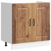 vidaXL Шкаф за мивка, Kalmar, старо дърво 80x46x81,5см инженерно дърво