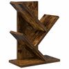 vidaXL Дървена библиотека 3-тирe 30 x 18 x 40 см Инженерна дървесина