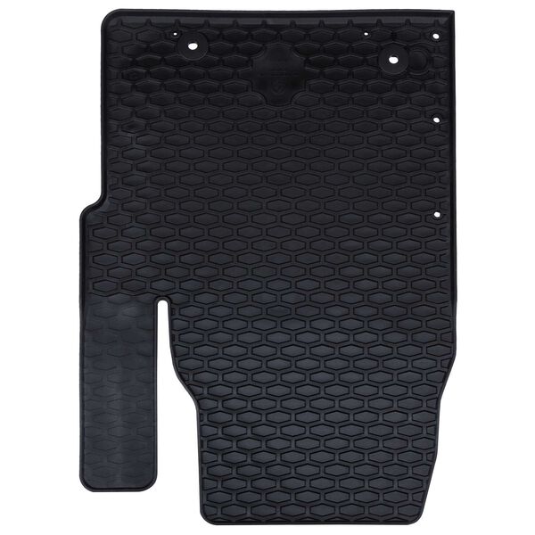 vidaXL Автомобилен килим 3 pcs Черен подходящ за TRANSIT CUSTOM 2023-