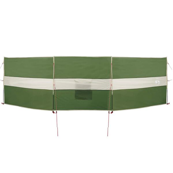 vidaXL Camping Windbreak Green 490x123 cm Водоустойчив