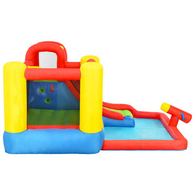 Happy Hop Надуваем батут с пързалка и басейн, 350x280x190 см, PVC