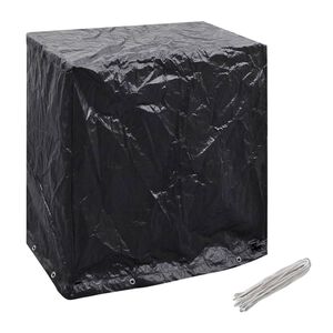 vidaXL Покривало за градински мебели тенис маса 8 капси 160x55x182 см