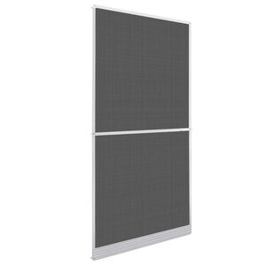 vidaXL Мрежа против насекоми с панта Бял и черен 100 x 215 cm