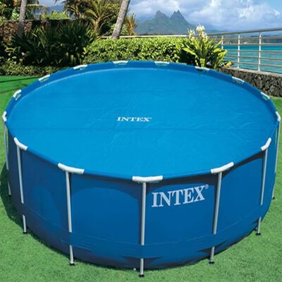 Intex Соларно покривало за басейн, кръгло, 457 см, 29023