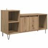 vidaXL ТВ шкаф 100 x 35 x 55 см Дъб Инженерно дърво