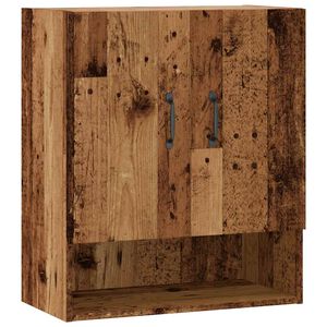 vidaXL Стенни шкафове Old Wood 60x31x70 cm Инженерна дървесина