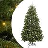 vidaXL С изкуствено коледно дърво 300 cm 300 LED светодиода Топло бяло