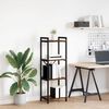 vidaXL Рафт за книги Димян дъб 40 x 30 x 119 см Инженерно дърво