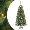 vidaXL С изкуствено коледно дърво Зелен 150 cm PE и PVC