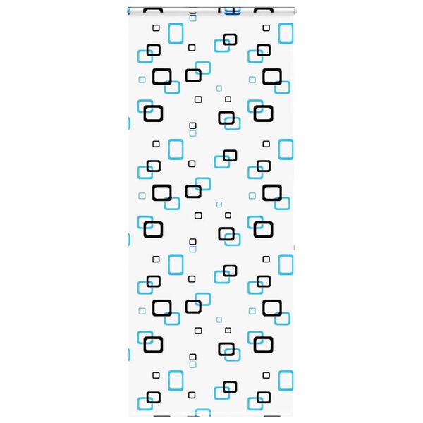 vidaXL Ролетна щора за душ с касета 90x240 см Ширина на плата 86 см