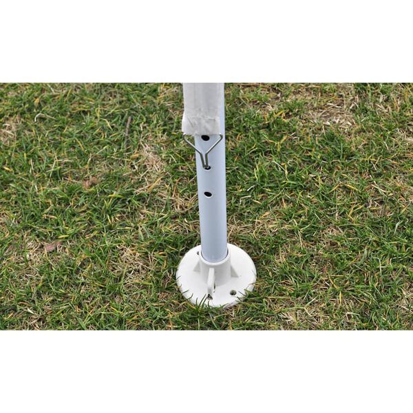 vidaXL Градинска шатра тип павилион, пирамидален покрив, 3х3 м