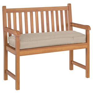 vidaXL Възглавница Таупе 110 x 40 x 8 см Оксфордска тъкан