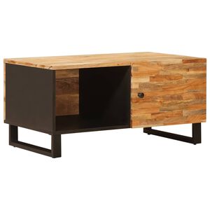 vidaXL Масичка за кафе Кафяво 80 x 50 x 40 cm Солидно мангово дърво