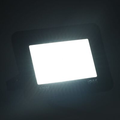 vidaXL LED прожектори, 2 бр, 30 W, студено бяло