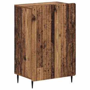 vidaXL Шкаф за обувки ZWOLLE 59,5 x 39,5 x 91,5 см Инженерна дървесина