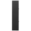vidaXL Офис шкаф, антрацит, 90x40x180 см, стомана