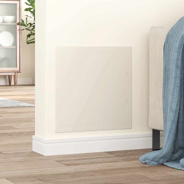 vidaXL Панели за достъп Бяло 35 x 35 cm ABS пластмаса