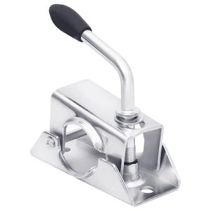 vidaXL Скоба за опорно колело 13,5x6,5x14 см поцинкована стомана