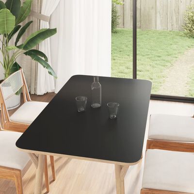 vidaXL Стикер за мебели, самозалепващ, матово черен, 90x500 см, PVC