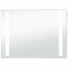 vidaXL LED стенно огледало за баня 100x60 см