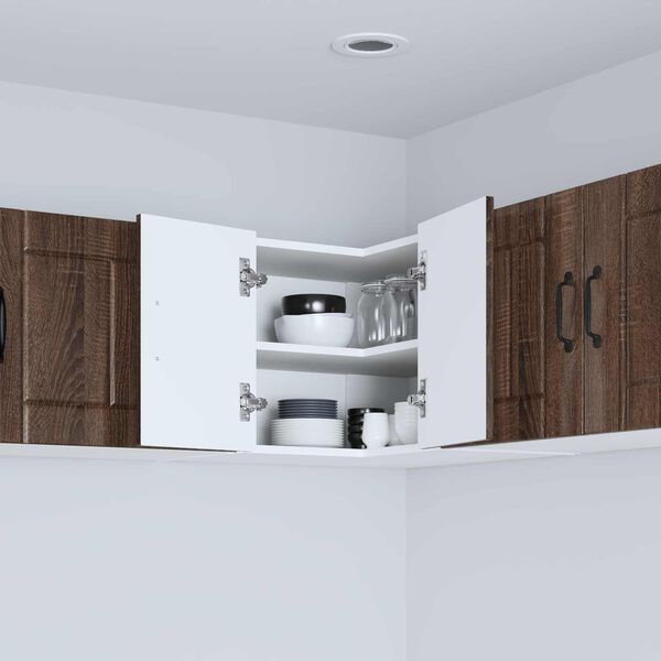 vidaXL Кухненски шкаф Кафяв дъб 57 x 57 x 40 см Инженерно дърво