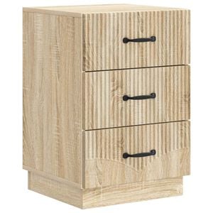 vidaXL Нощен шкаф Дъб сонома 43 x 41 x 63,5 см Инженерна дървесина