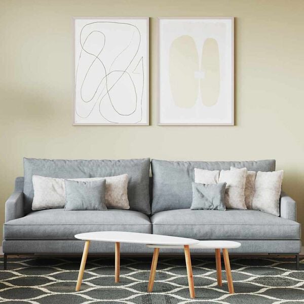 vidaXL Боя за стени Кафяво 16,5 x 16,5 x 16 см Стенно пано