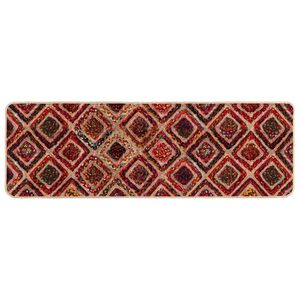vidaXL Каса за килим MARSA Многоцветен 50 x 100 cm Полиестер и PVC
