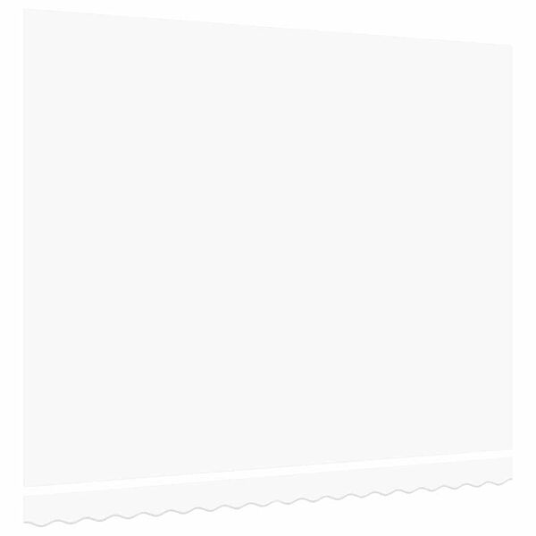 vidaXL Резервен плат за тента Бяло 400 × 350 cm Платно