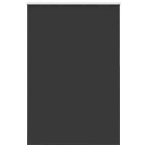 vidaXL Ролетна щора Blackout черна 160x230см ширина на тъканта 156,6см