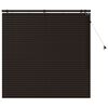 vidaXL Венецианска щора Тъмен кафяв 125 x 130 см 35 mm