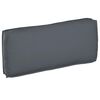vidaXL Възглавница Оксфордска тъкан Антрацит 120 x 50 x 12 см