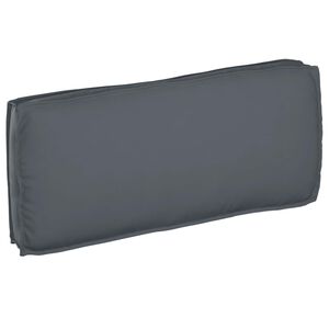 vidaXL Възглавница Антрацит 120 x 50 x 12 см Оксфордска тъкан