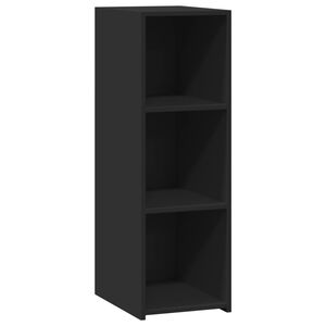 vidaXL Бюфет, черен, 30x41x93 см, инженерно дърво