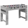 vidaXL Маса за фуутбол Сиво Сонома 125 x 60,5 x 80 см