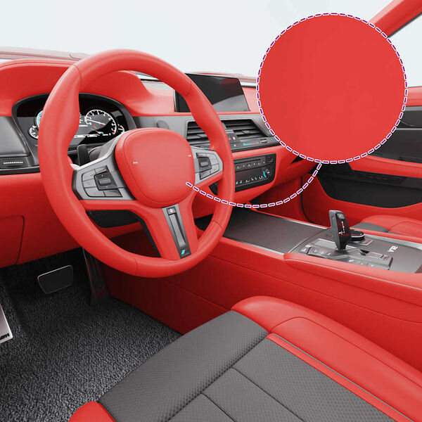 vidaXL Фолиа за кола, 2 бр, матово червени, 100x150 см