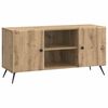 vidaXL ТВ шкаф Дъб артизан 102 x 34,5 x 50 см Инженерна дървесина
