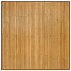 vidaXL Квадратен килим, естествен цвят, 100x100 см, бамбук