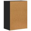 vidaXL Служебен шкаф Черно 59 x 35 x 80.5 см Инженерно дърво