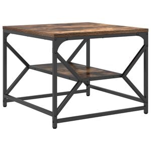 vidaXL Масичка за кафе Димян дъб 51 x 50 x 40 см