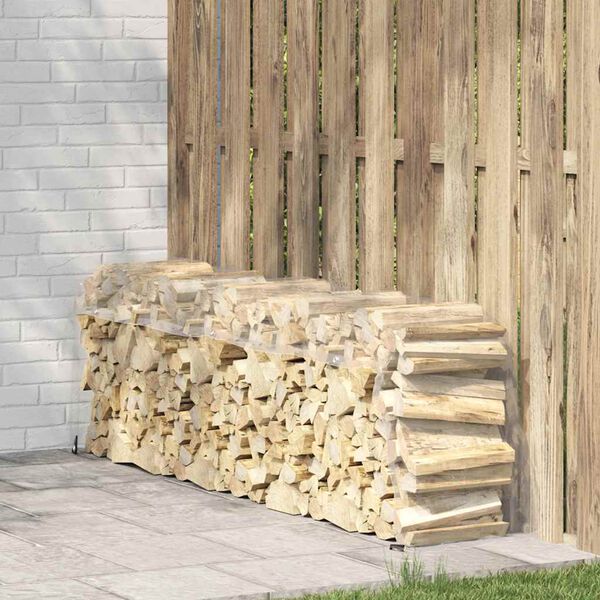 vidaXL Прозрачен брезент с капси 1х5 м PVC