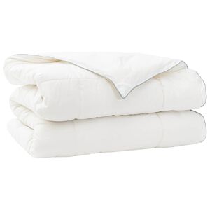 vidaXL Завивка TRIER 152x203 см 4 сезона 350 GSM Бяло Хипоалергенен