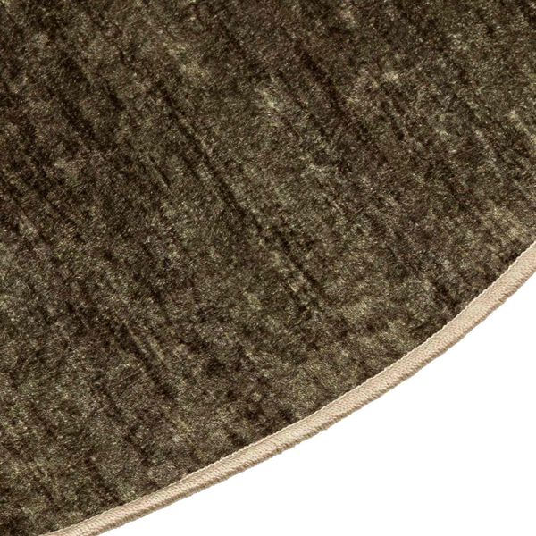 vidaXL Каса за килим MARSA Леснозелен &Oslash; 120 cm Полиестер и PVC