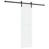 vidaXL Преплъзваща се врата 61 x 198,5 cm Инженерна дървесина